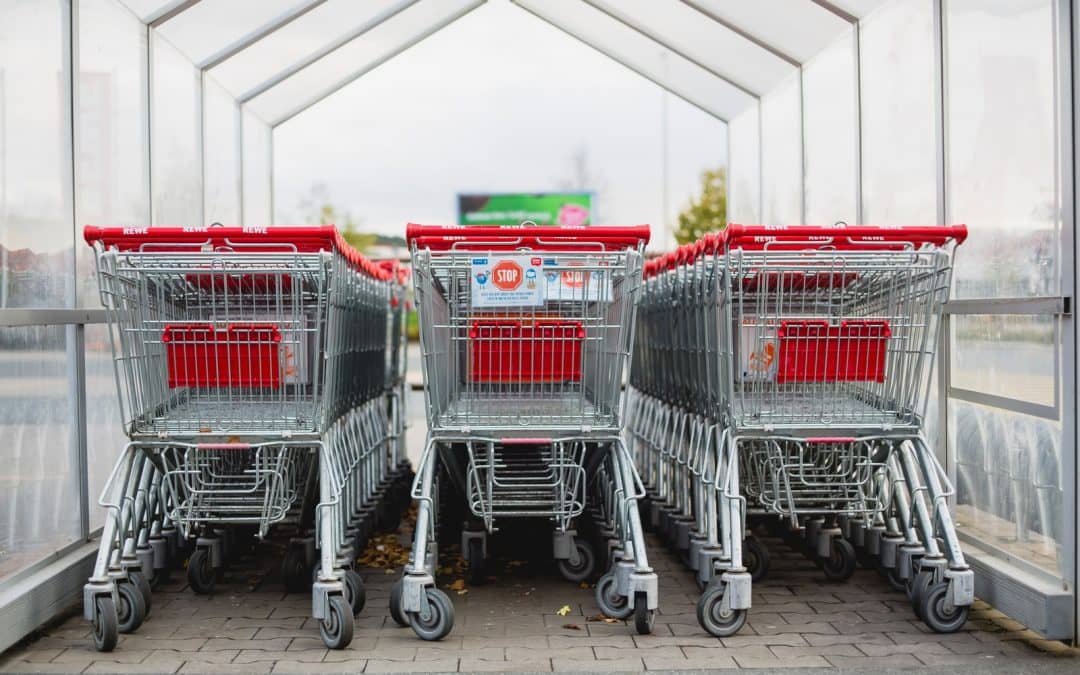supermarket shopping carts