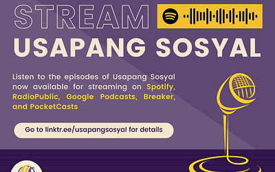 PSSC’s podcast Usapang Sosyal now streaming