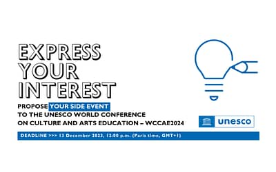 Propose your Side Event to UNESCO World Conference on Culture and Arts Education